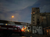 В Одесской области в результате ударов армии РФ уничтожено зерно, предназначавшееся в том числе для Израиля