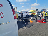 ДТП около Ашдода, погиб мотоциклист