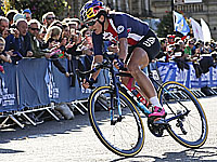 Чемпионат мира по велоспорту. Золотые медали завоевали сборные Великобритании, США и Германии. Израильтянин не финишировал