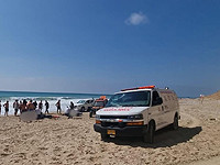 Мужчина утонул на пляже возле кибуца Гааш