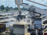 В турецком порту Дериндже при загрузке судна зерном прогремел мощный взрыв