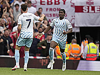 Чемпионат Англии. Две голевые передачи Сержа Орье. 