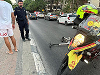 В Холоне автомобиль сбил подростка, ехавшего на электросамокате