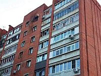Местные власти: в Курсе беспилотник врезался в жилой дом