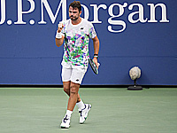 Открытый чемпионат США. Алькарас победил досрочно. Вавринка установил рекорд