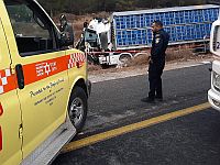 На 6-й трассе столкнулись грузовики: один водитель погиб, еще один в тяжелом состоянии