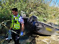 На 6-й трассе перевернулся Mercedes: один погибший, двое пострадавших