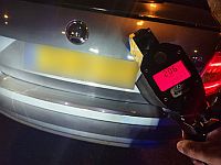 На 6-й трассе задержан водитель из Умм эль-Фахма, разогнавший автомобиль до 206 км/ч