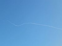 Боевики ХАМАСа выпустили ракету из Газы в сторону Средиземного моря