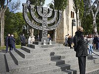 В Бабьем Яру прошла ежегодная церемония памяти убитых нацистами евреев