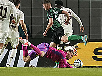 Кубок Германии. Даниэль Перец не пропустил в дебютном матче за 