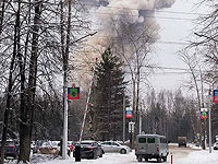Мощный взрыв на 