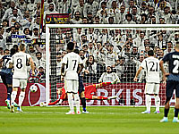 Лига чемпионов Лунин отразил пенальти. 