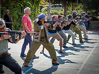 Жители севера Израиля готовятся к отражению атак террористов. Фоторепортаж