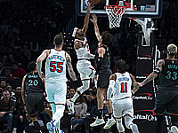 Дени Авдия набрал 18 очков.