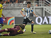 Четвертьфинал юниорского чемпионата мира по футболу. Аргентинцы разгромили сборную Бразилии