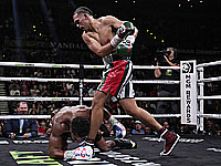 Бокс. Джермалл Чарло вернулся и победил. Бенавидес нокаутировал Андраде