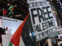 В Нью-Йорке и Вашингтоне прошли акции протеста против провала резолюции Совбеза ООН о прекращении огня в Газе