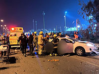 ДТП около Лода, двое пострадавших в тяжелом или критическом состоянии