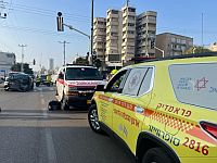 В Нетании взорвался автомобиль: есть пострадавший