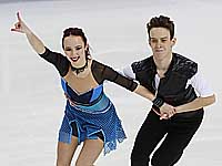Чемпионат Европы по фигурному катанию. Танцы на льду. Лидируют итальянцы. Израильтяне на 16-м месте