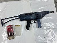 В деревне Байт-Ауа конфискован пистолет-пулемет 