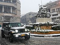 Заснеженный Мадждаль-Шамс 2024 года. Фоторепортаж