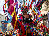 Народные шествия в Бразилии накануне большого карнавала. Фоторепортаж