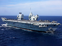 Флагман британского флота не смог выйти в море из-за проблемы с гребным валом