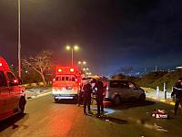 ДТП в Иерусалиме: мотоциклист в тяжелом состоянии, пассажирка в состоянии средней тяжести