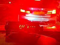 На 6-й трассе задержан водитель из Рахата, разогнавший автомобиль до 232 км/ч