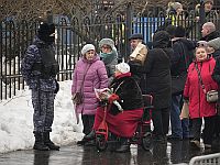 В Москве готовятся к церемонии прощания с Алексеем Навальным