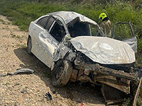 ДТП на севере Негева, пострадали двое юношей