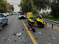 ДТП на 40-й трассе, тяжело травмирован мотоциклист