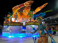 Состязания школ самбы в Рио-де-Жанейро. Фоторепортаж 2024 года