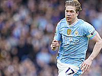 Чемпионат Англии. Дубль и голевая передача де Брейне. 