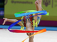 Кубок мира по художественной гимнастике. Дарья Атаманов завоевала серебряную медаль