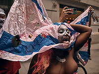 Новые формы антиизраильского протеста в Нью-Йорке. Фоторепортаж