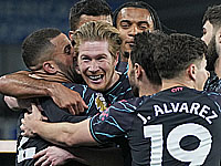 Дебютный гол де Брейне. 