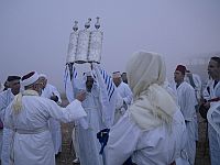 Самаритяне празднуют Песах на горе Гризим – над Шхемом. Фоторепортаж