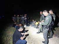 Полиция задержала десятки нелегалов из Палестинской автономии