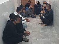 Полиция Израиля задержала в Иерусалиме, Цфате и Яффо около 150 нелегалов из ПА