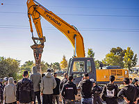 Продление 6-й трассы на юг: разрушена незаконная бедуинская деревня. Фоторепортаж