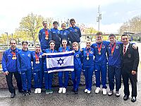 Сборная Израиля завоевала 15 медалей на чемпионате Европы по ушу