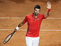 Турнир в Риме. Новака Джоковича ударили бутылкой по голове