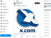 Twitter в прошлом: соцсеть перешла на домен X.com