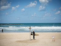 Из-за загрязнения воды купание на пляжах Герцль и Ампи в Нетании запрещено