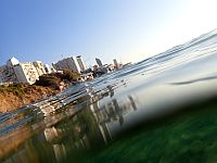 Ситуация на пляжах: штиль на побережье Средиземного моря, в Эйлате и на Кинерете