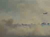 Пожар возле Кирьят-Шмоны, огонь распространяется в сторону домов