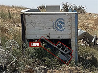 Готовая к работе минометная установка найдена в контейнере UNICEF возле границы сектора Газы